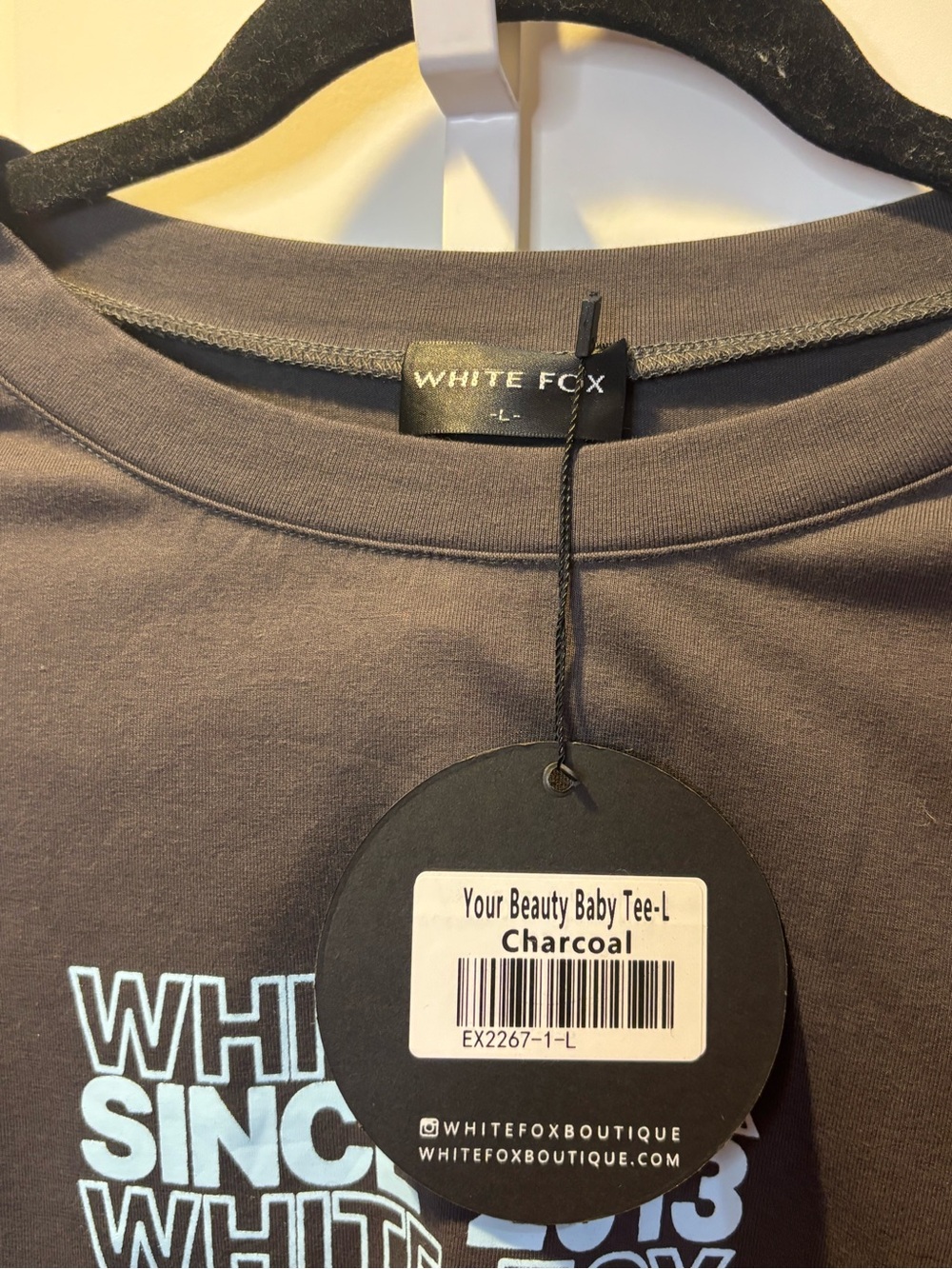 White Fox Boutique Your Beauty Baby-Tee